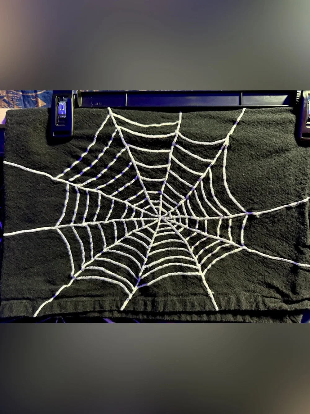Halloween Spider Web Hand Towels